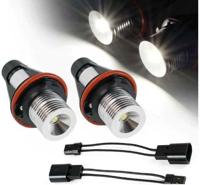 Диод за ангелско око 5W Бели - E39,E53,E60,E61,E64 2бр/к-т