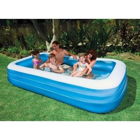 Piscina intex 3 inele gonflabile,noua,183x305x56cm,noua,pompa umflat GRATIS