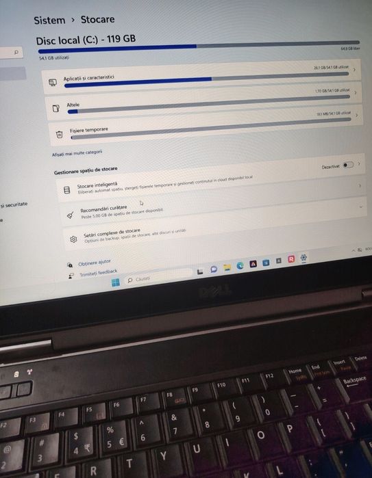 Vand laptop Dell