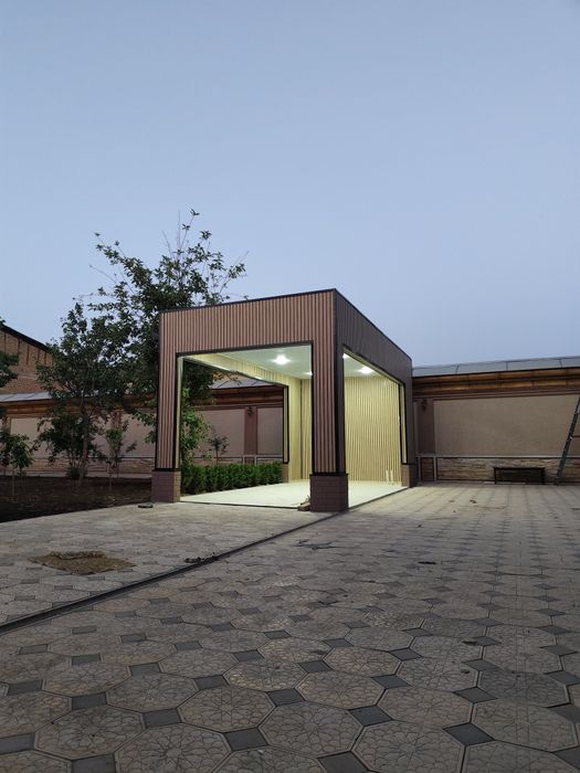 Беседки и модульные дома.