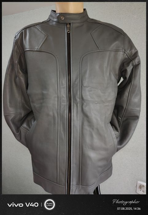 Мужская кожаная куртка