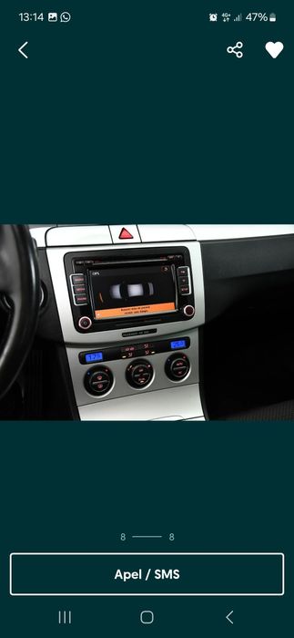 Vând urgent Volkswagen Passat  euro 5
Navigatie /Dublu clim