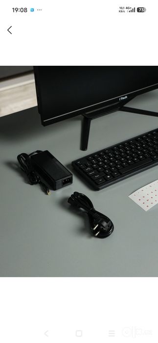 Monoblok 24 dyuym, i5 2500, DDR3 8 GB, SSD 256, qo'shimcha klaviatura