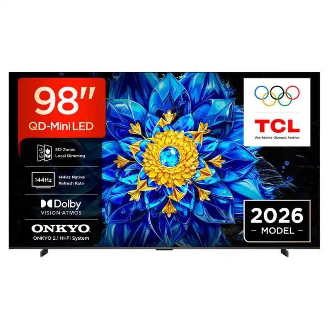 Телевизор   TCL 98P8L   144 Гц — бесплатная доставка