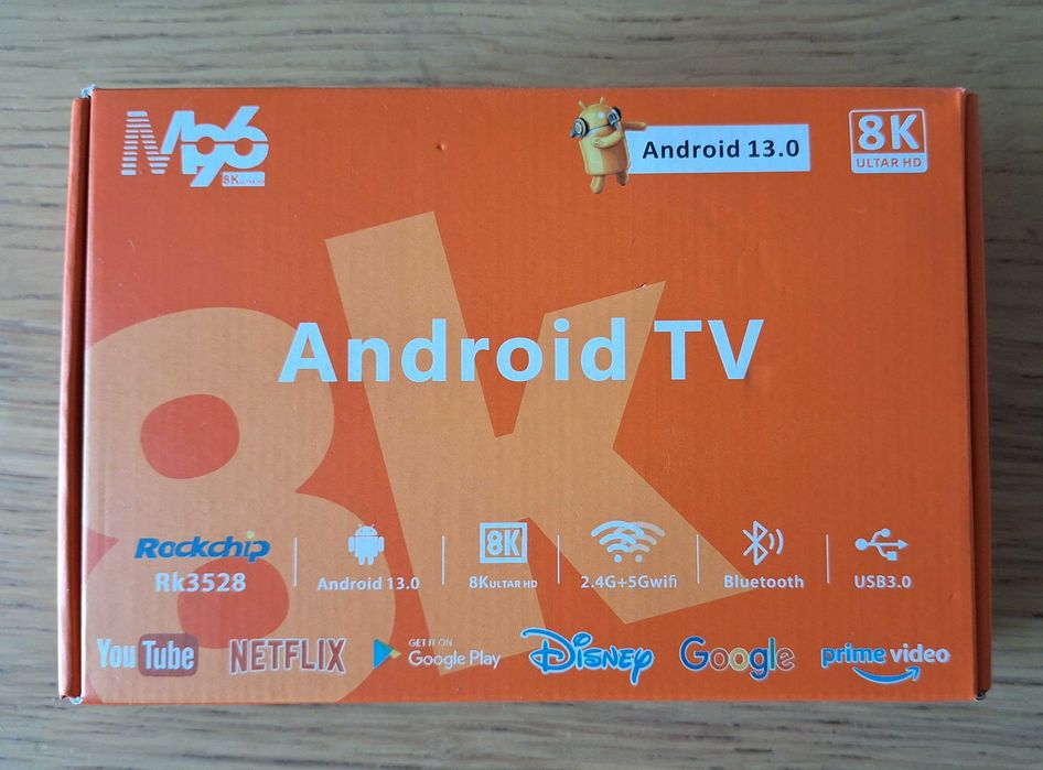 Android 13 Media Player (Smart TV устройство)