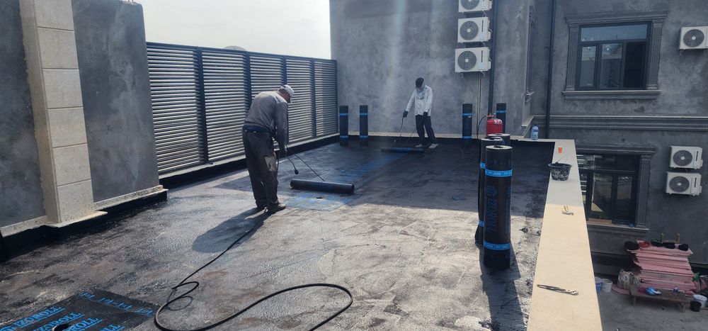 Gidro izalatsiya  гидроизоляция фундамента