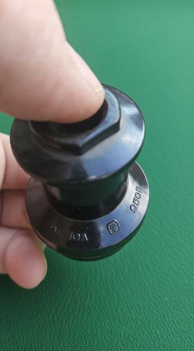 Вилка трехполюсная с плоскими контактами СССР