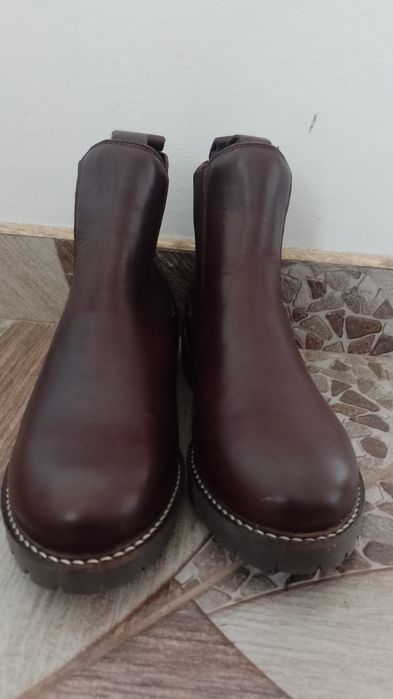 Ghete dama noi, piele naturala,  nr 40