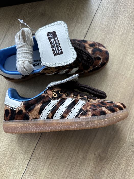Adidasi Samba x Wales Bonner pony leopard