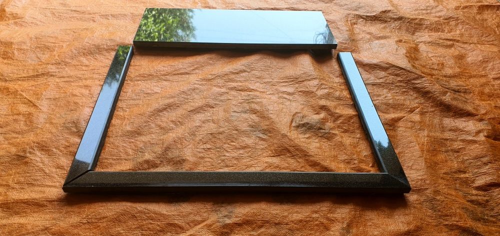 Rama si Polita marmura semineu