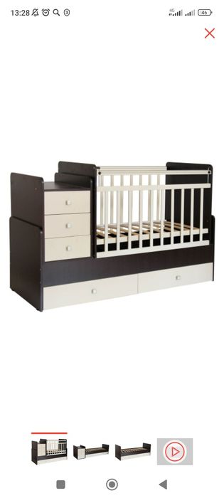 Детская кровать трансформер