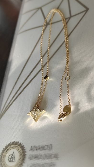 lant pandant diamante 18k Salvini certificat