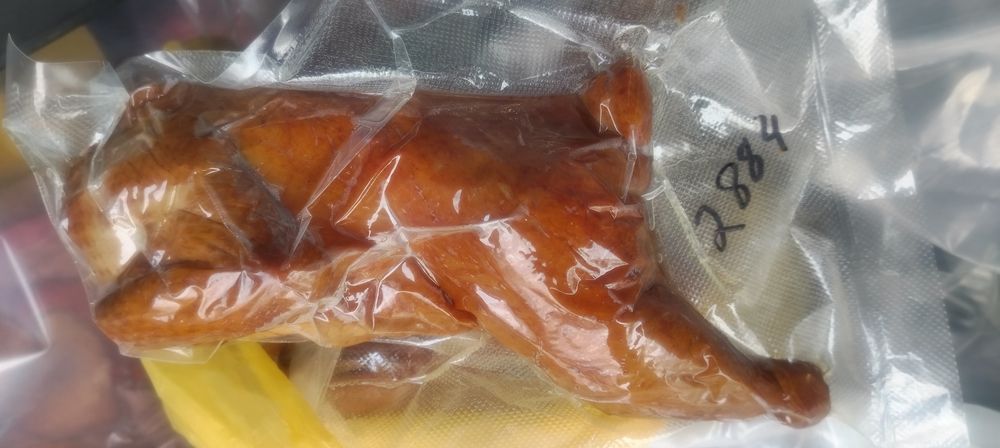 Копчёное мясо, рулет козье молоко