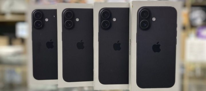 Iphone 16 128 black новый 2шт