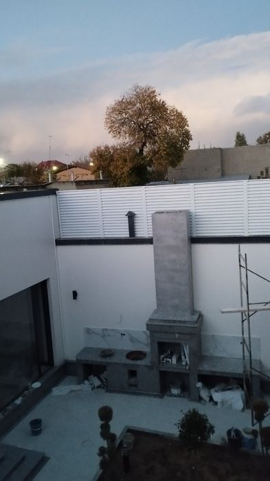 Заборы жалюзи из металла. Design.Metall