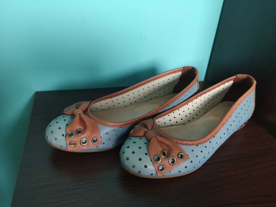 Обувки дамски, естествена кожа