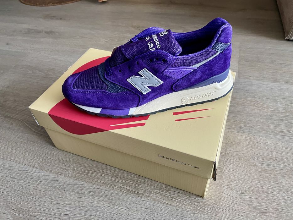 New Balance 998 Absorbz mov noi 42