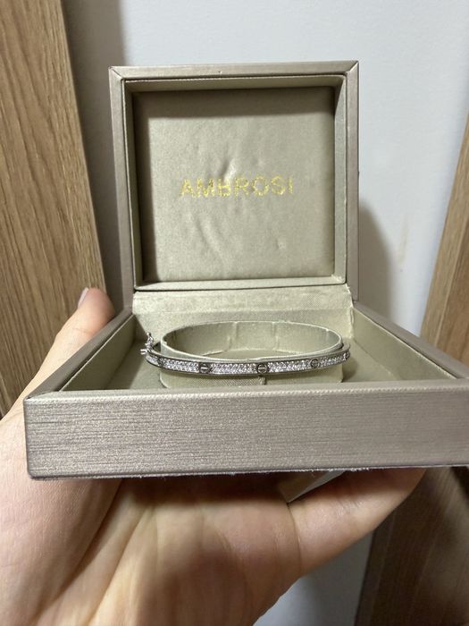 Cartier Love pave diamond