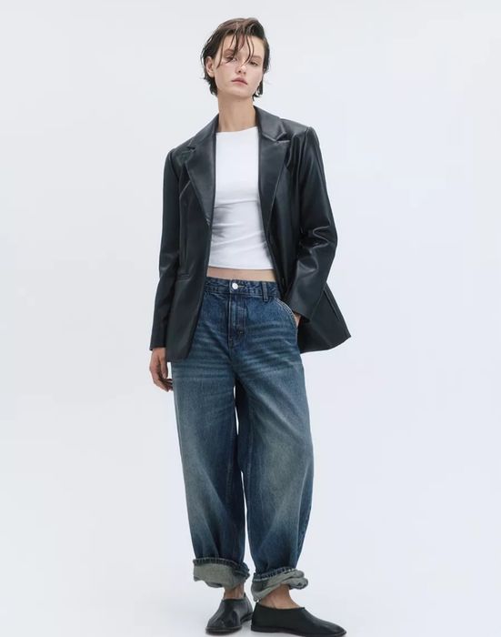 Продам кожаный пиджак