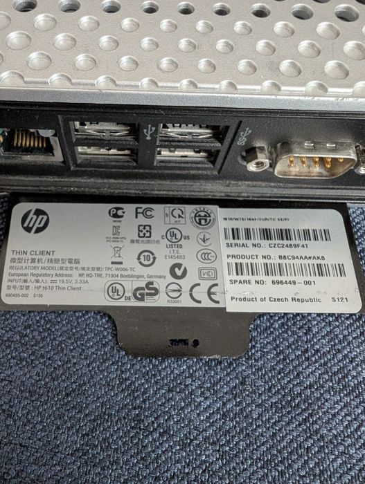 HP Thin Client t610