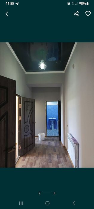 2 xonali uy 2 etaj kekishilgan narxda yangu uylar