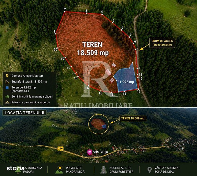 Teren 18.509 m | Izlaz | Arieseni