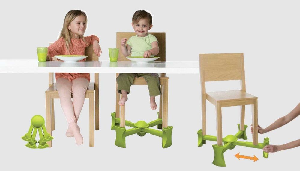 Inaltator scaun copii Kaboost - maro