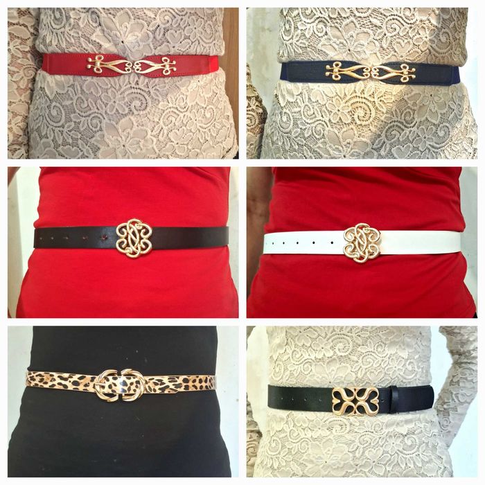 Елегантни дамски колани със скрито закопчаване