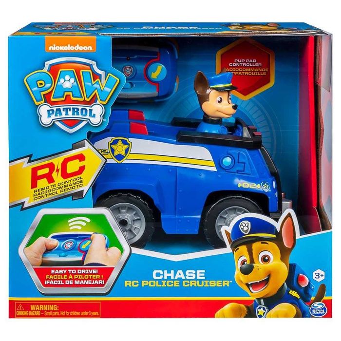 Кола с дистанционно Spin Master Paw Patrol Чейс Маршал - 2вида