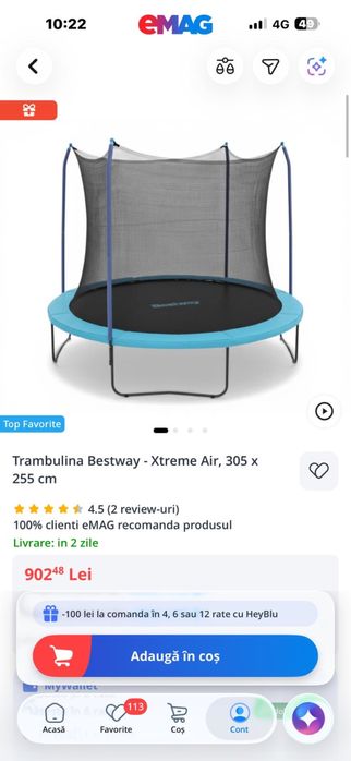 Trambulina best way