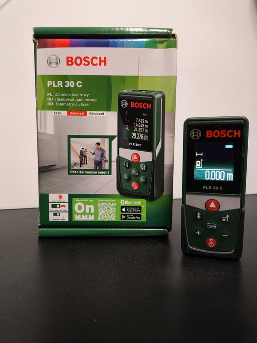 Telemetru laser Bosch PLR 30 C
