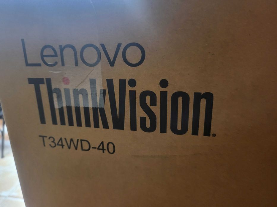 ЧИСТО НОВИ 2 бр Монитори  LENOVO ThinkVision T34WD-40, 34"