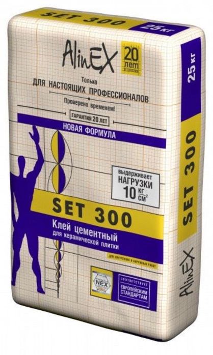 Клей для кафель Крепость Титан Сет-300