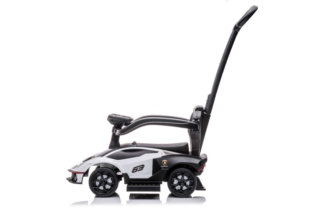 Masinuta premergator pt. copii 2 in 1, Lamborghini Essenza SCV12 White