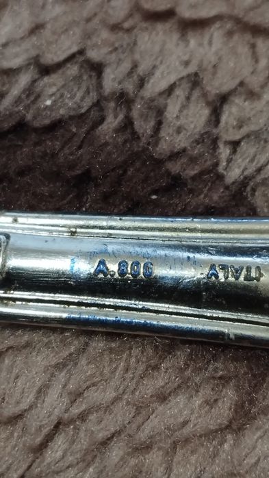 Cuțite și linguri argint made  Italy