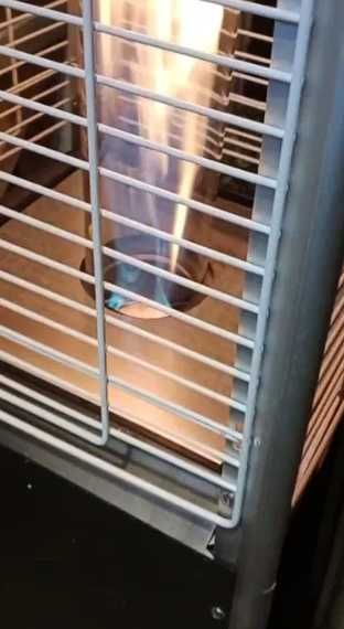 Уличный камин- обогреватель