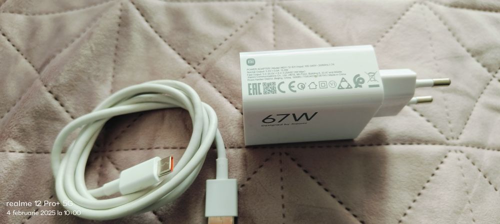 Încărcător original 67w Xiaomi
