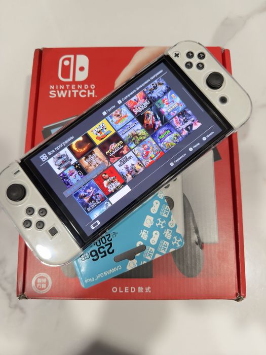 Switch oled,прошитый