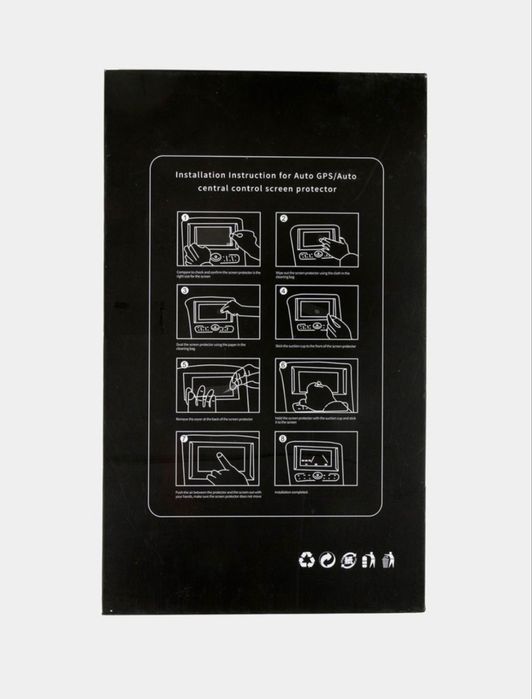 Himoya oynasi monitorlar uchun Tesla, Teyes 9-10 dyum