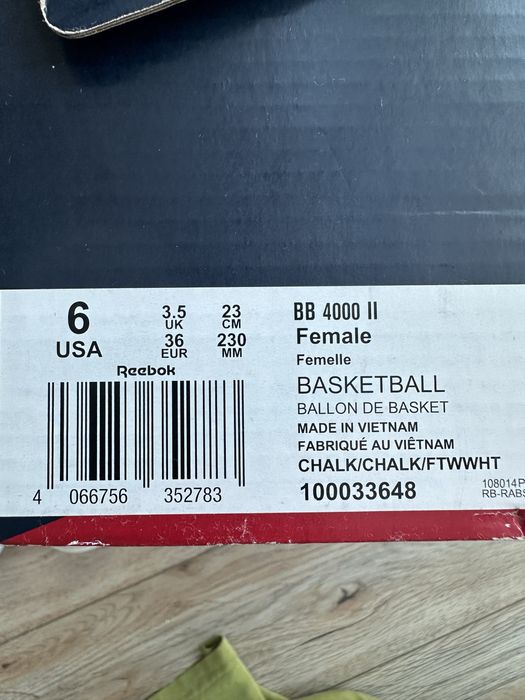 Кроссовки Reebok 36р б/у