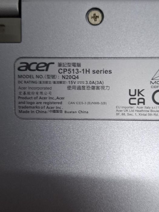 Chromebook Spin 513 CP513-1H-S72Y -N2-