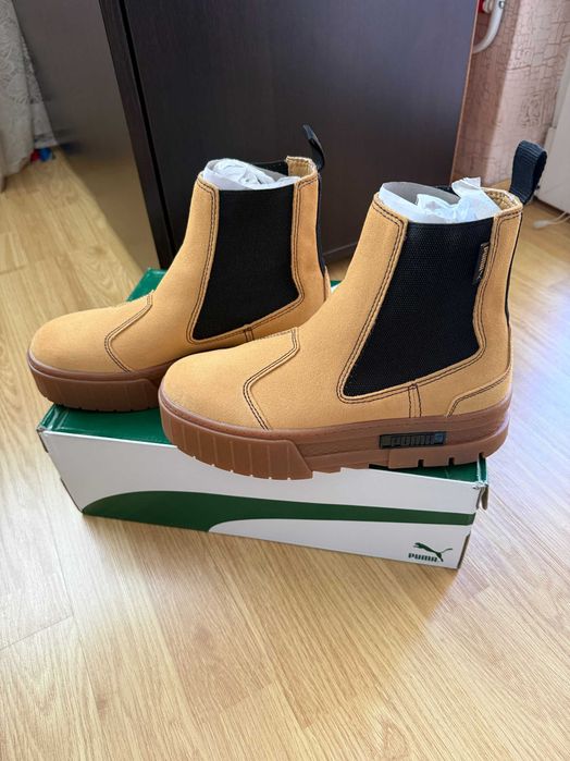 Боти Puma от велур