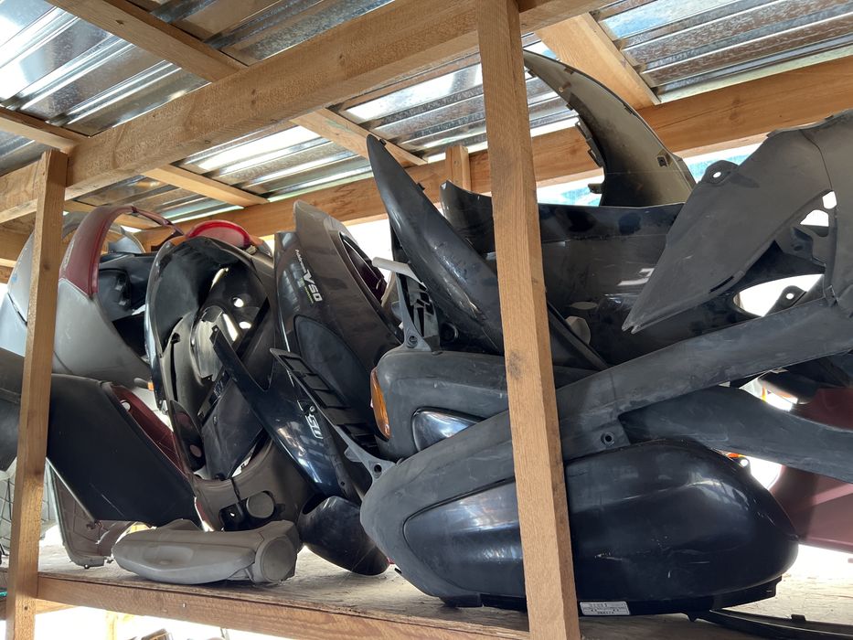 Пластик на японские мопеды