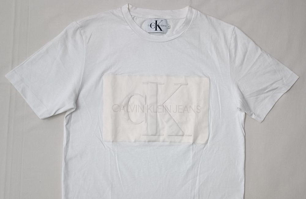 Calvin Klein Jeans Logo T-Shirt оригинална тениска M памучна фланелка