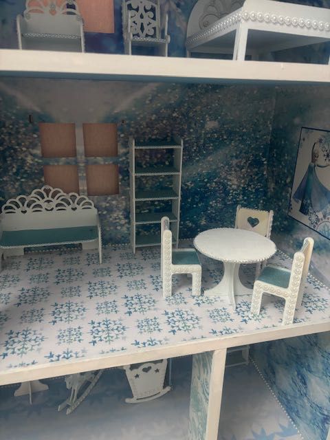 Кукольный дом Эльза с мебелью