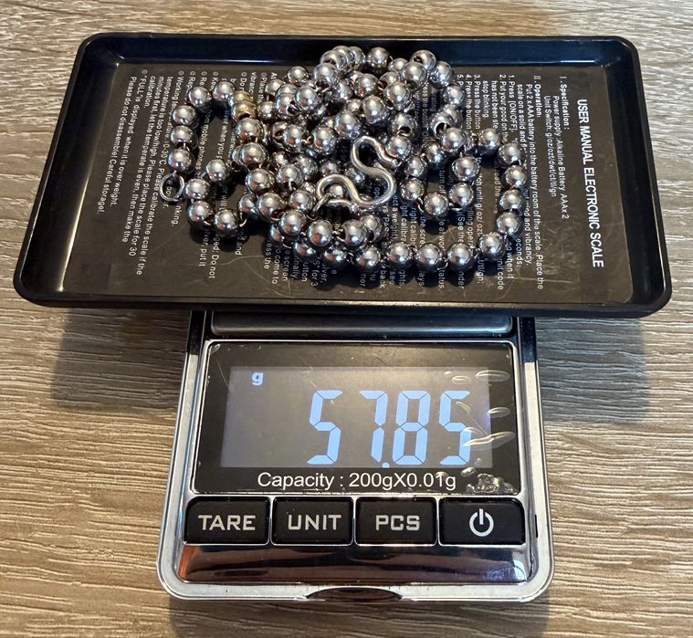 Lant  platina 999/1000 bile