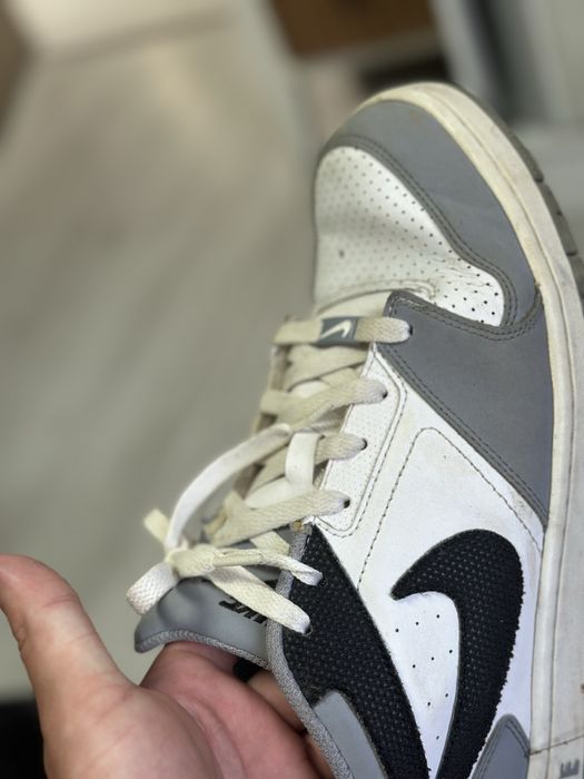 NEGOCIABIL Nike sneakers low-top alb/gri/negru – mărime 43