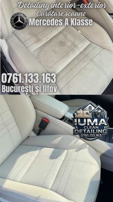 Curatare Scaune Detailing Auto Interior cu Factură! Curatare Canapele Saltele fotolii Scaune Mochete Covoare  - București și Ilfov