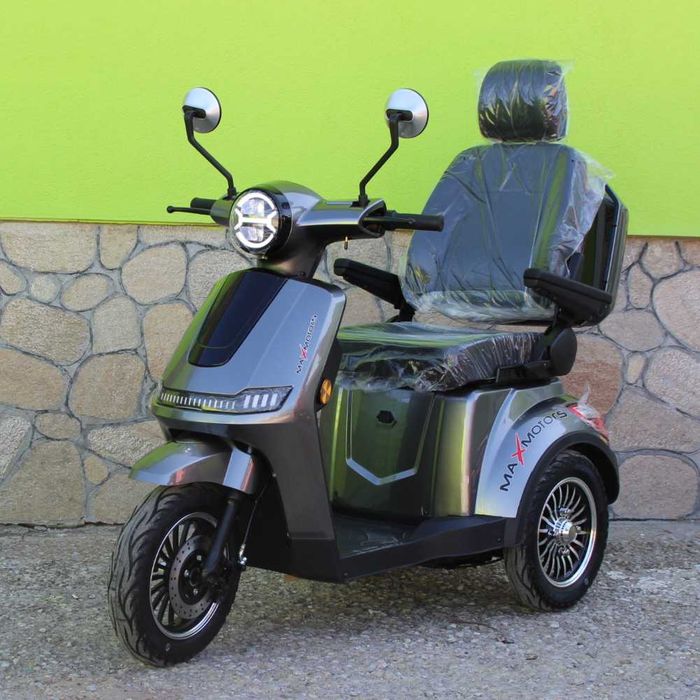 Електрическа триколка Max Motors FM2 PRO 1800W, 25Ah, GRAY