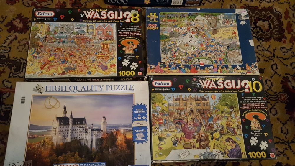 Colectie 36 de puzzle asamblate